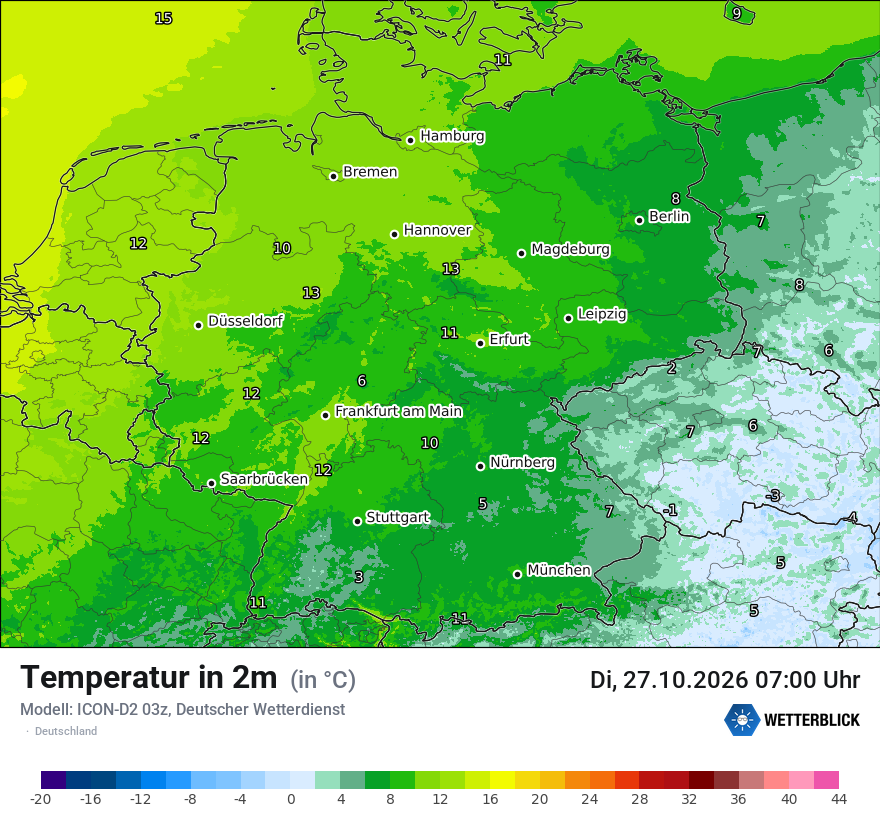 Wetterbild ICON-D2