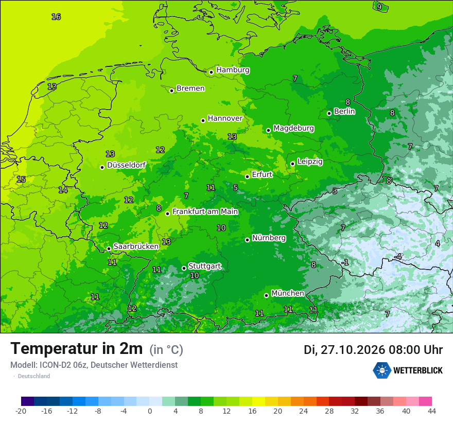Wetterbild ICON-D2
