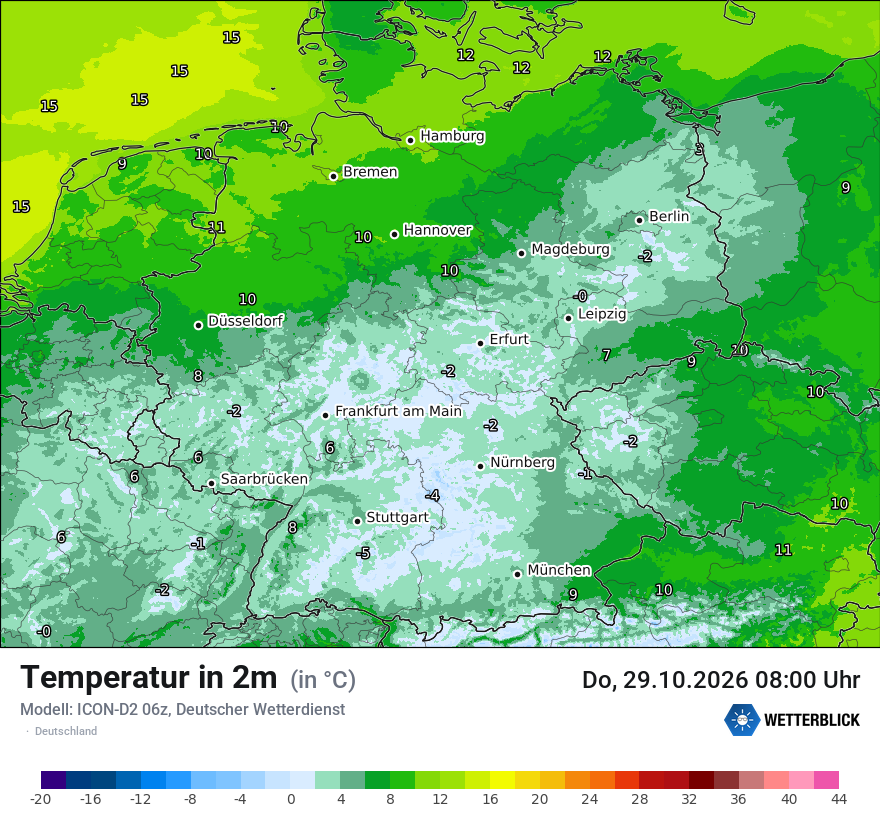 Wetterbild ICON-D2