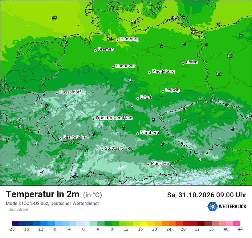 Wetterbild ICON-D2