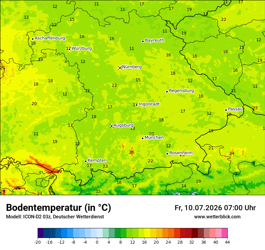 Modellkarte ICON-D2 – t_g – by