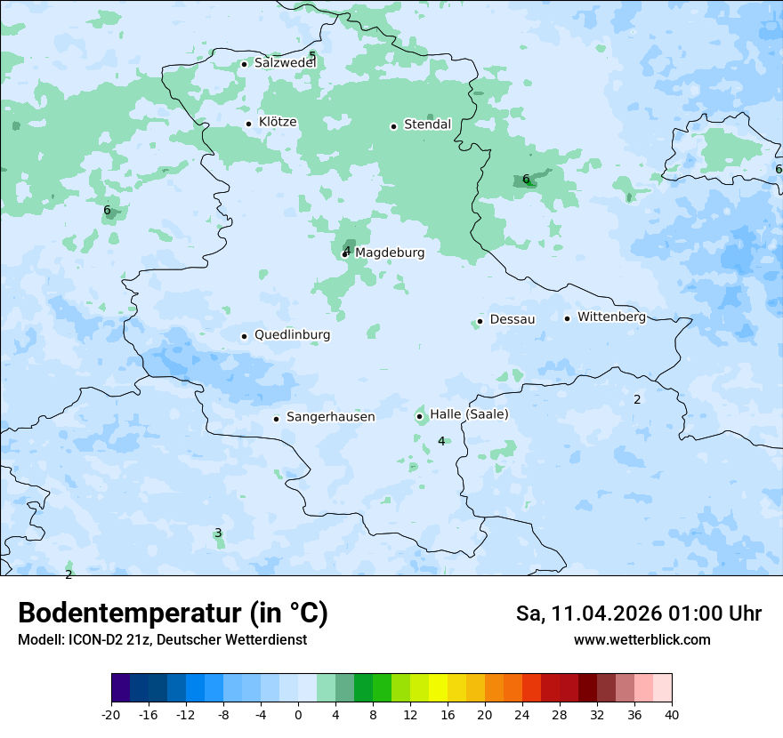 Modellkarte ICON-D2 – t_g – st