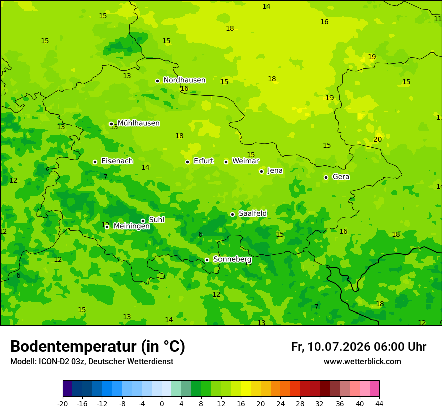 Modellkarte ICON-D2 – t_g – th