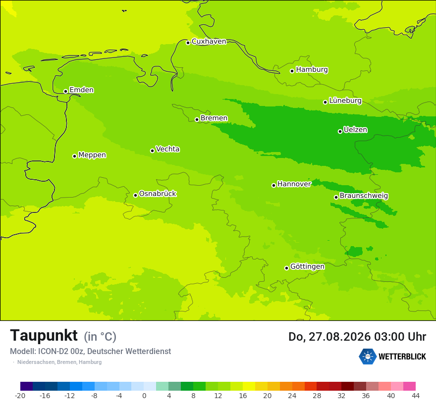 Modellkarte ICON-D2 – td – ni