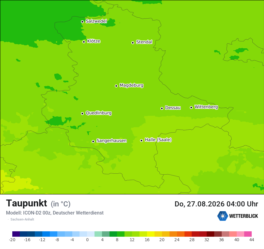 Modellkarte ICON-D2 – td – st