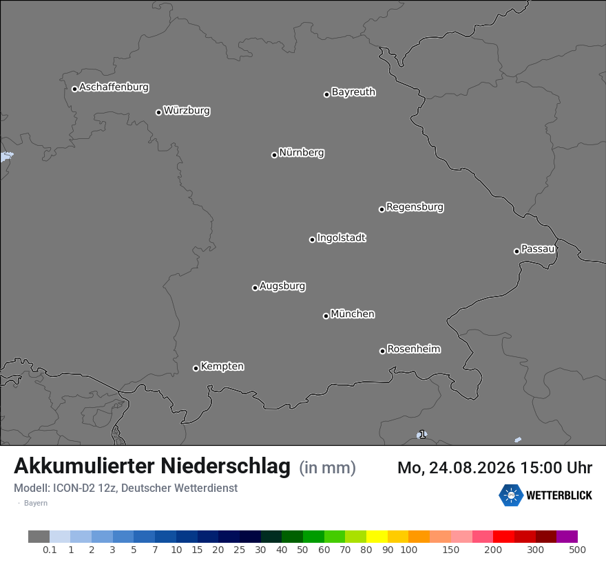 Modellkarte ICON-D2 – tot_prec – by