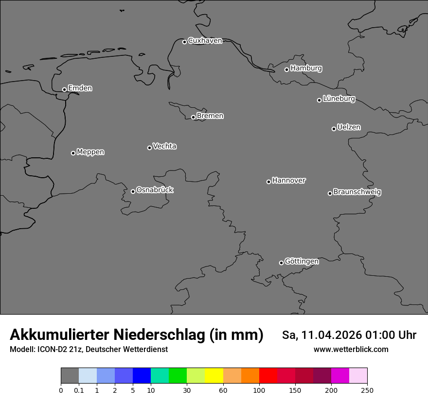 Modellkarte ICON-D2 – tot_prec – ni