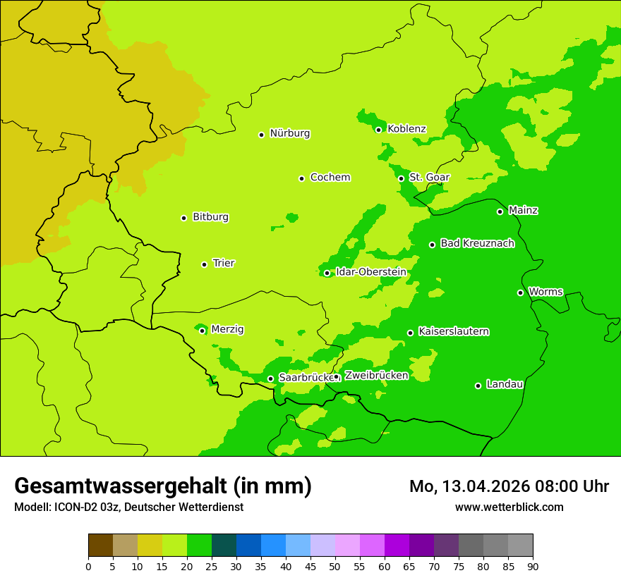 Modellkarte ICON-D2 – twater – rp