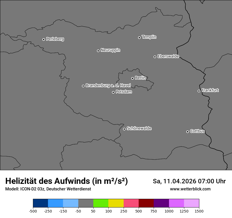 Modellkarte ICON-D2 – uh_max – bb