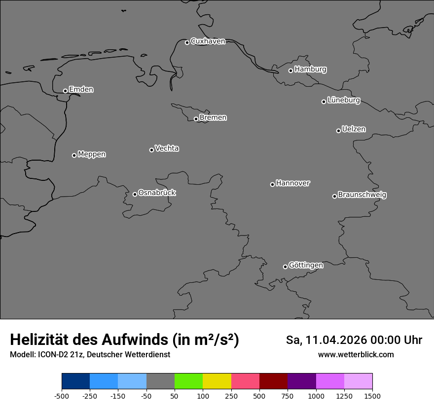 Modellkarte ICON-D2 – uh_max – ni
