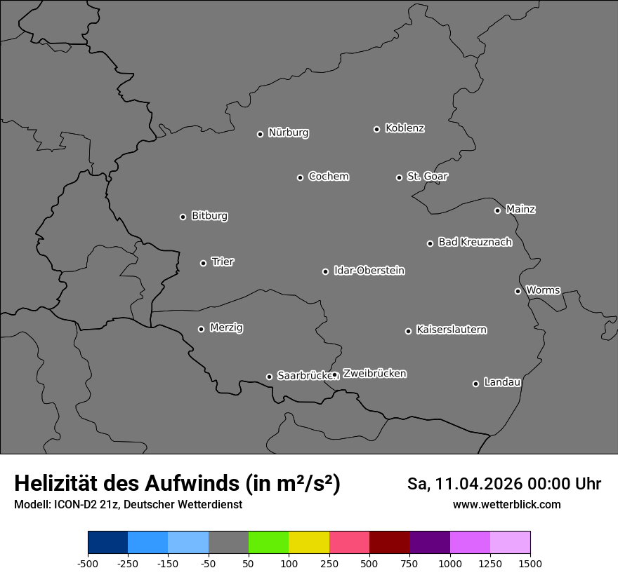 Modellkarte ICON-D2 – uh_max – rp