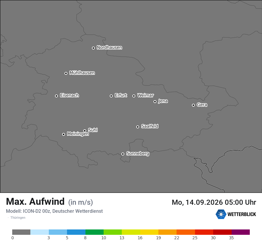 Modellkarte ICON-D2 – updraft – th