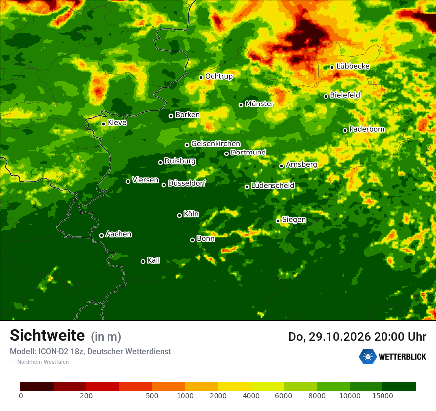 Modellkarte ICON-D2 – vis – nrw
