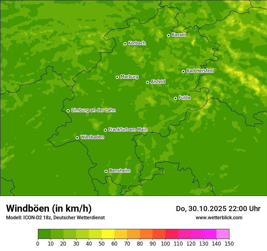 Modellkarten Windgeschwindigkeit Modellkarten Windgeschwindigkeit
