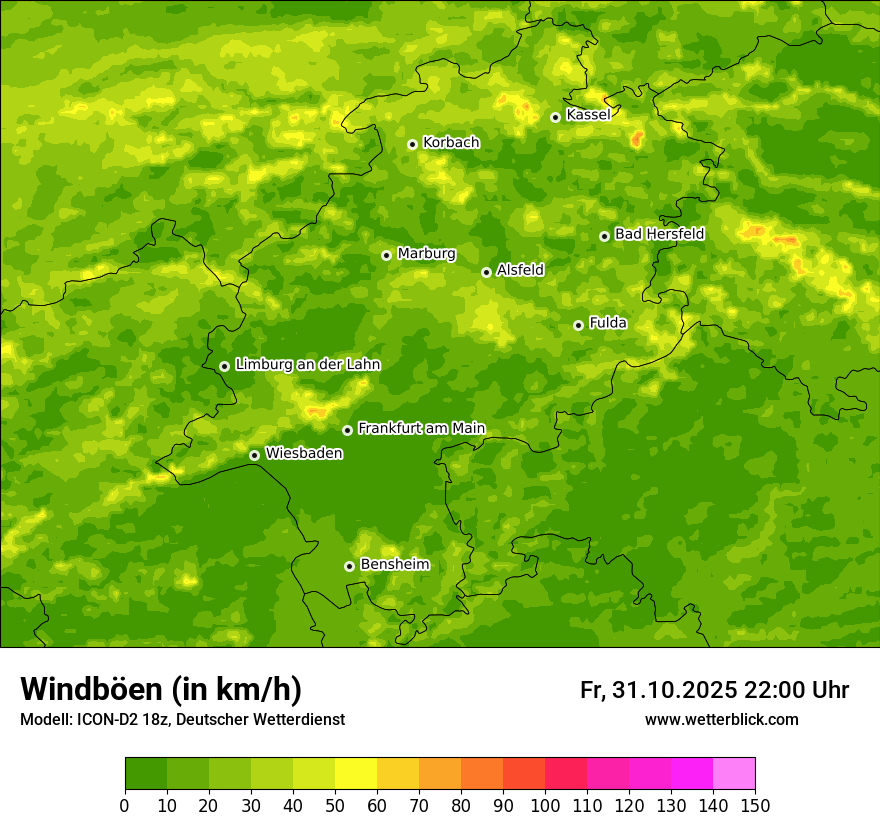 Modellkarten Windgeschwindigkeit Modellkarten Windgeschwindigkeit