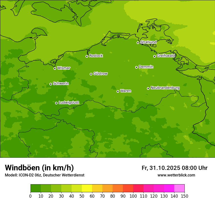 Modellkarten Windgeschwindigkeit Modellkarten Windgeschwindigkeit