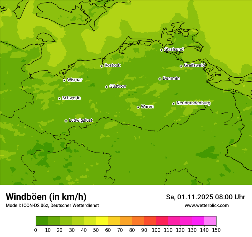 Modellkarten Windgeschwindigkeit Modellkarten Windgeschwindigkeit