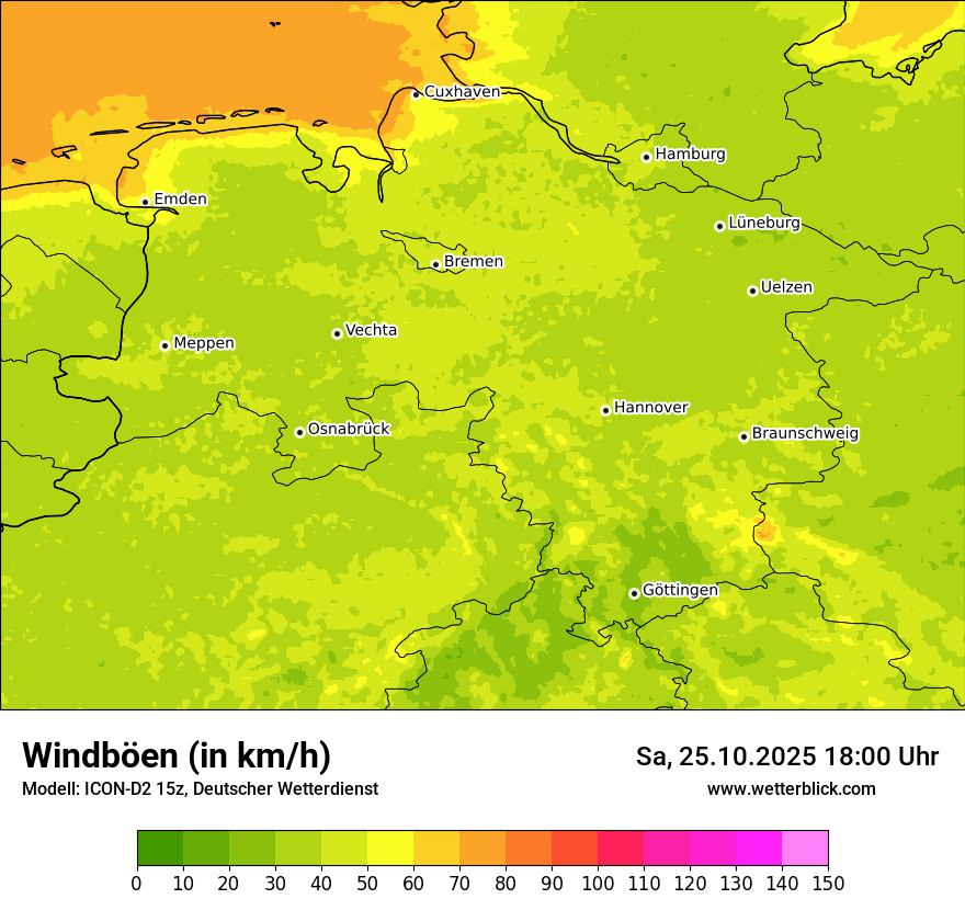 Modellkarten Windgeschwindigkeit Modellkarten Windgeschwindigkeit