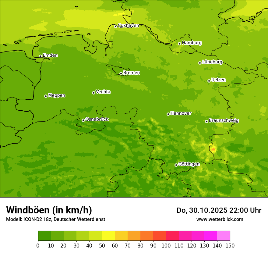 Modellkarten Windgeschwindigkeit Modellkarten Windgeschwindigkeit