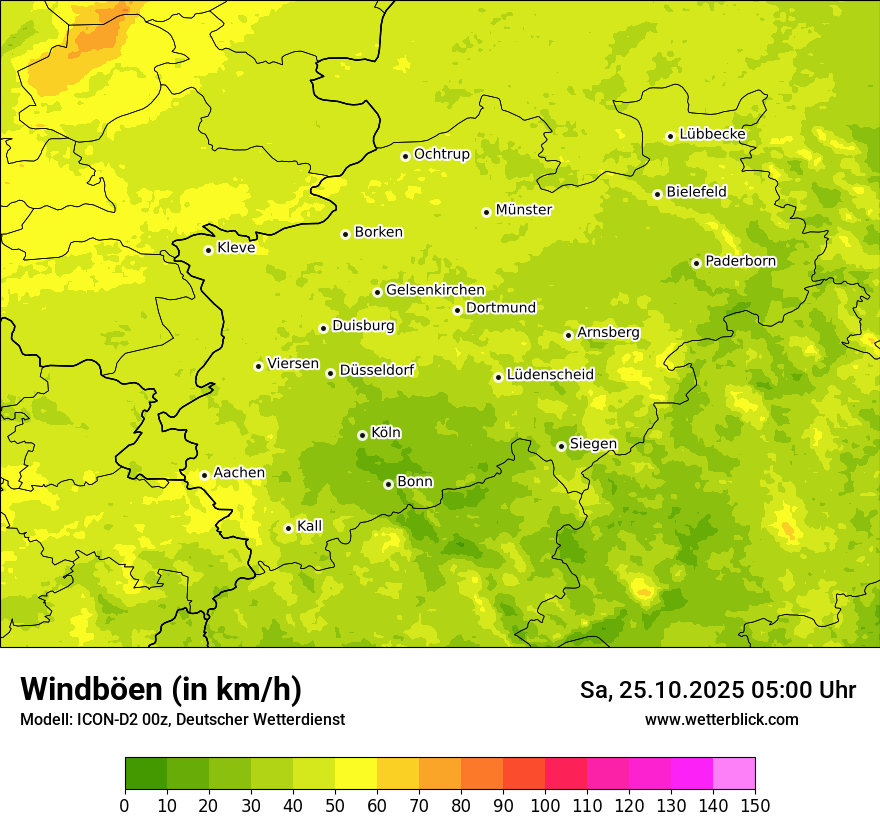 Modellkarten Windgeschwindigkeit Modellkarten Windgeschwindigkeit