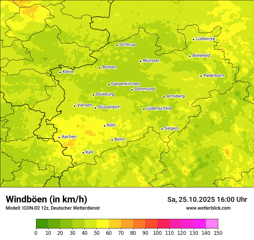 Modellkarten Windgeschwindigkeit Modellkarten Windgeschwindigkeit