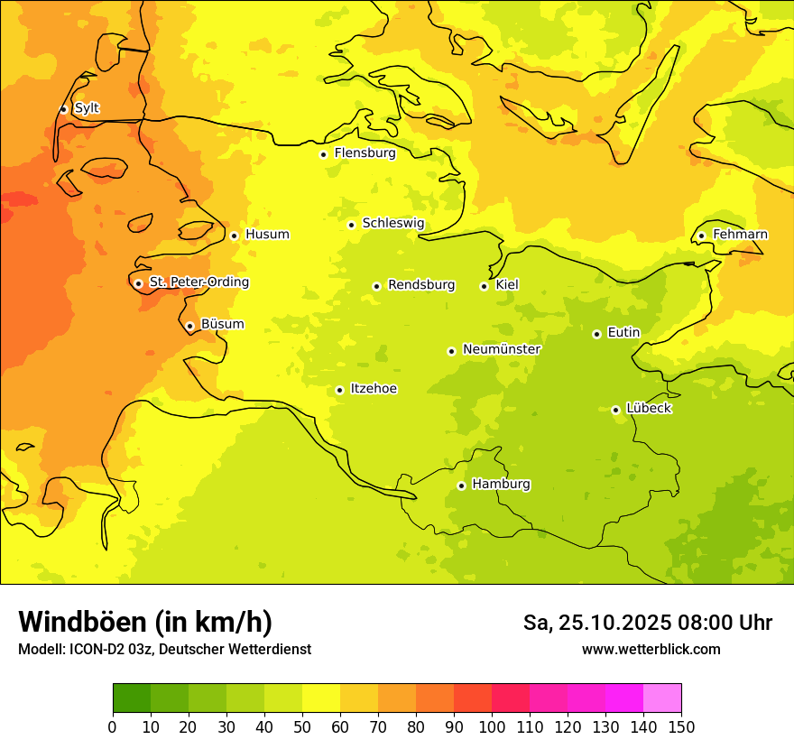 Modellkarten Windgeschwindigkeit Modellkarten Windgeschwindigkeit