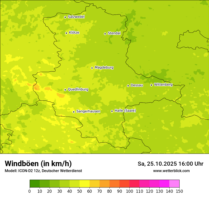 Modellkarten Windgeschwindigkeit Modellkarten Windgeschwindigkeit