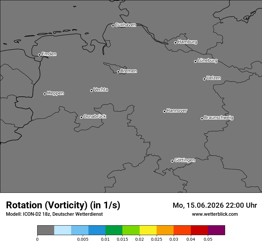 Modellkarte ICON-D2 – vorticity – ni