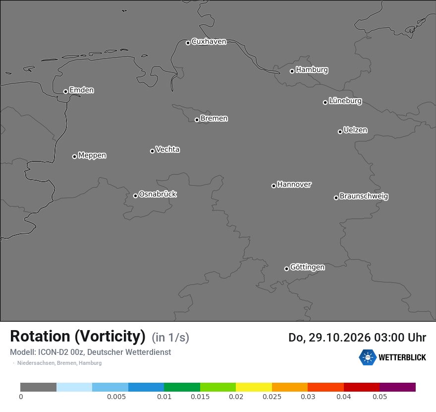 Modellkarte ICON-D2 – vorticity – ni
