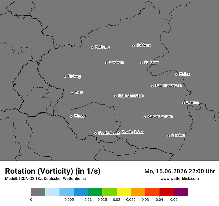 Modellkarte ICON-D2 – vorticity – rp