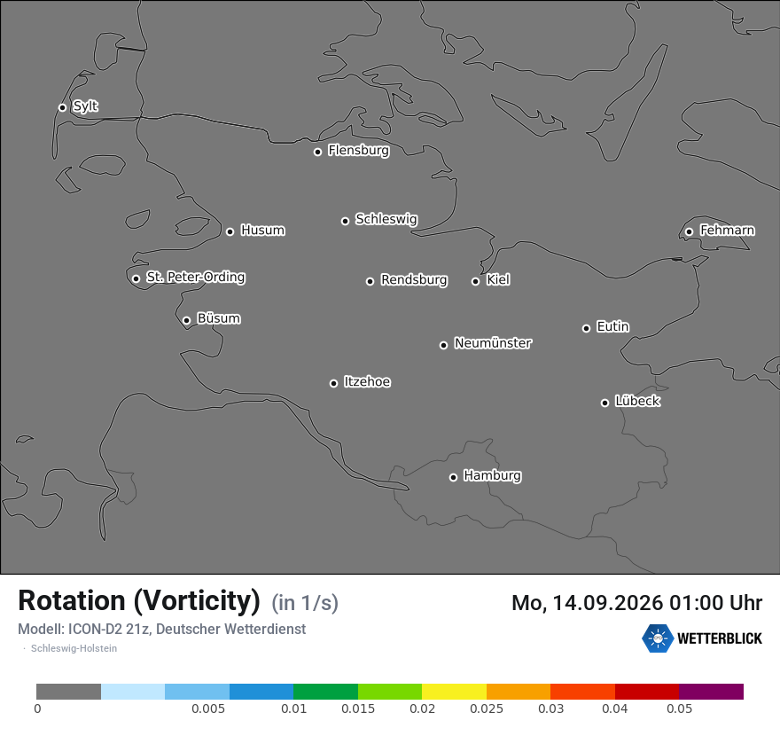 Modellkarte ICON-D2 – vorticity – sh