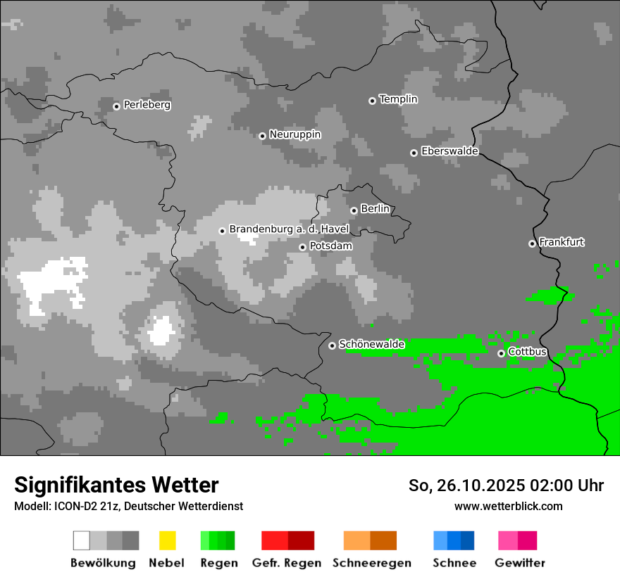 Modellkarten Signifikantes Wetter Modellkarten Signifikantes Wetter