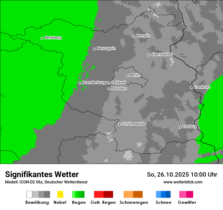 Modellkarten Signifikantes Wetter Modellkarten Signifikantes Wetter