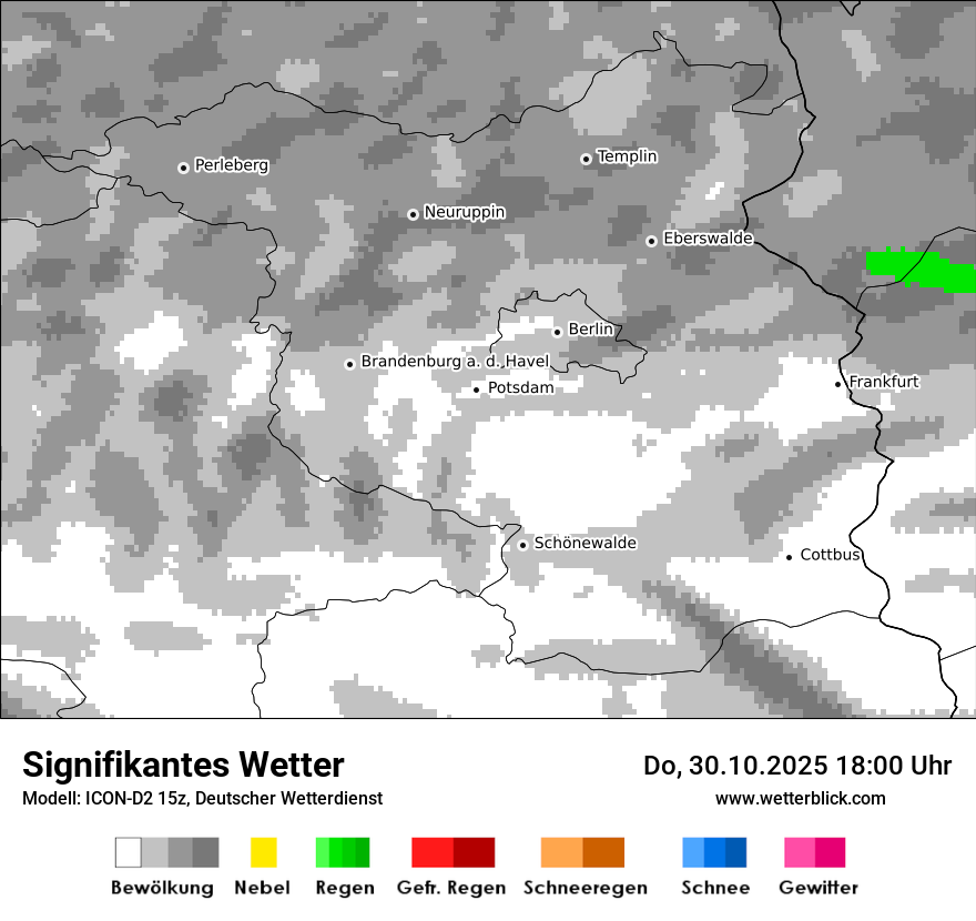 Modellkarten Signifikantes Wetter Modellkarten Signifikantes Wetter
