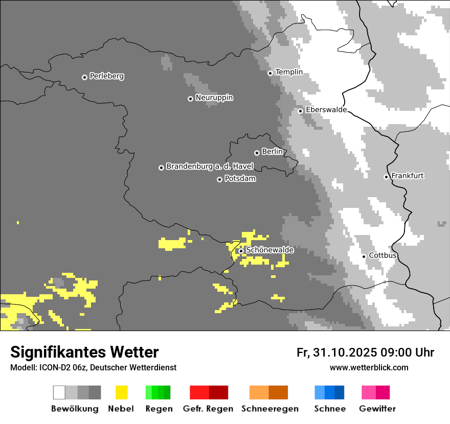 Modellkarten Signifikantes Wetter Modellkarten Signifikantes Wetter