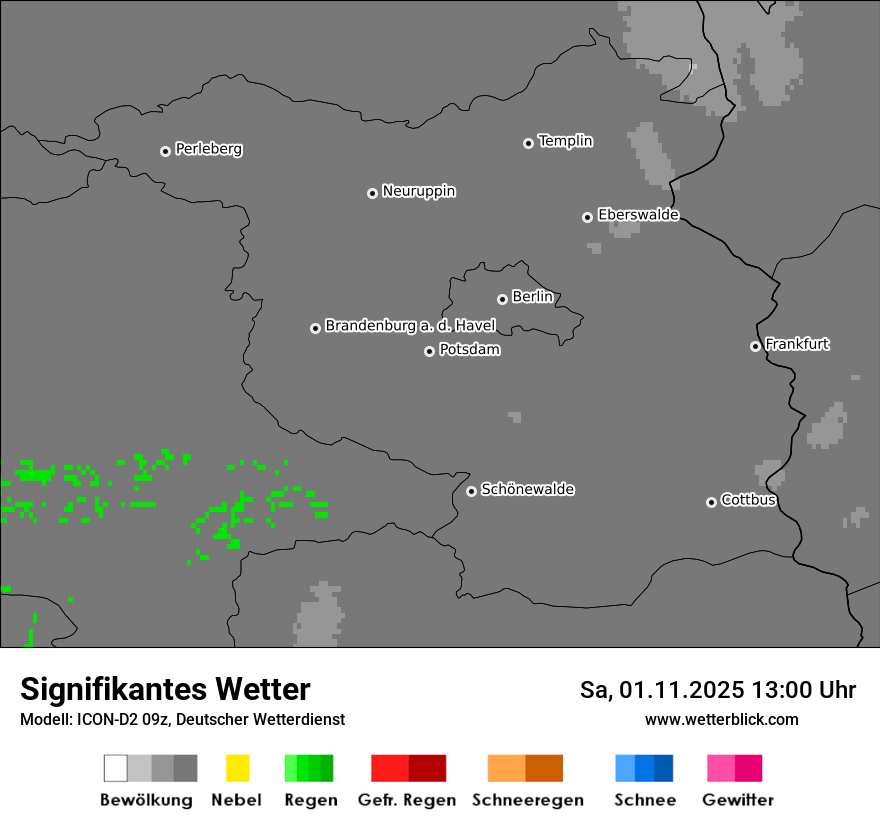 Modellkarten Signifikantes Wetter Modellkarten Signifikantes Wetter
