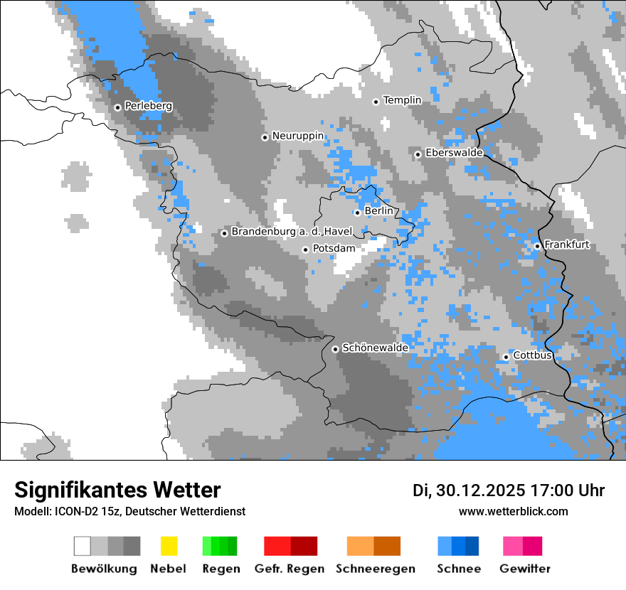 Modellkarten Signifikantes Wetter