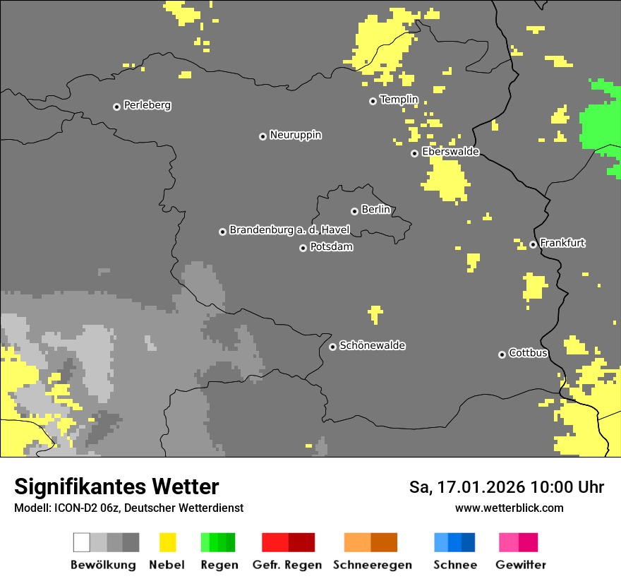 Signifikantes Wetter