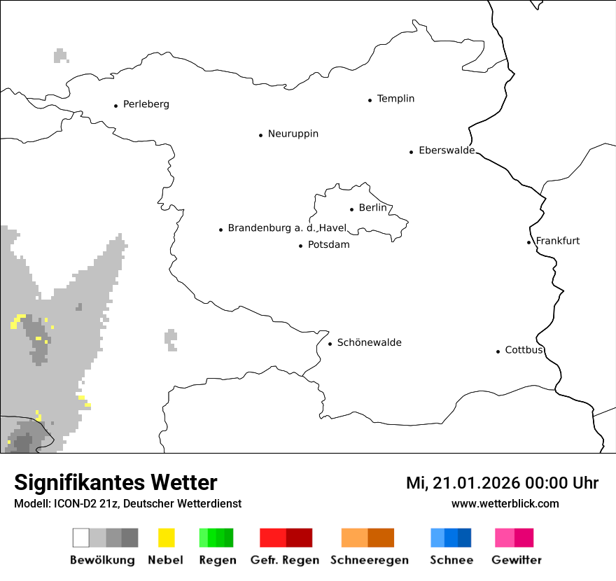 Signifikantes Wetter