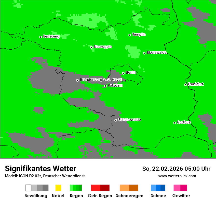Signifikantes Wetter