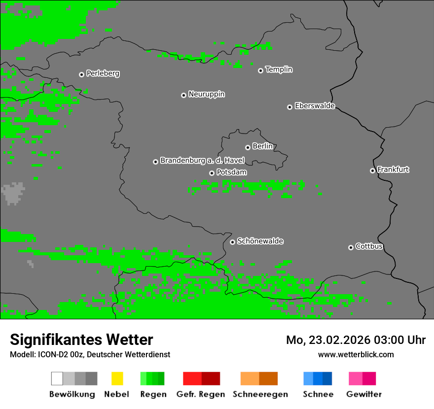 Signifikantes Wetter