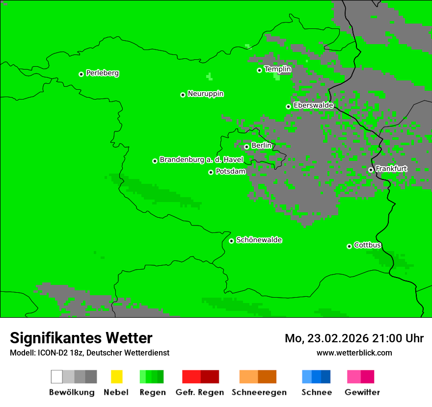 Signifikantes Wetter
