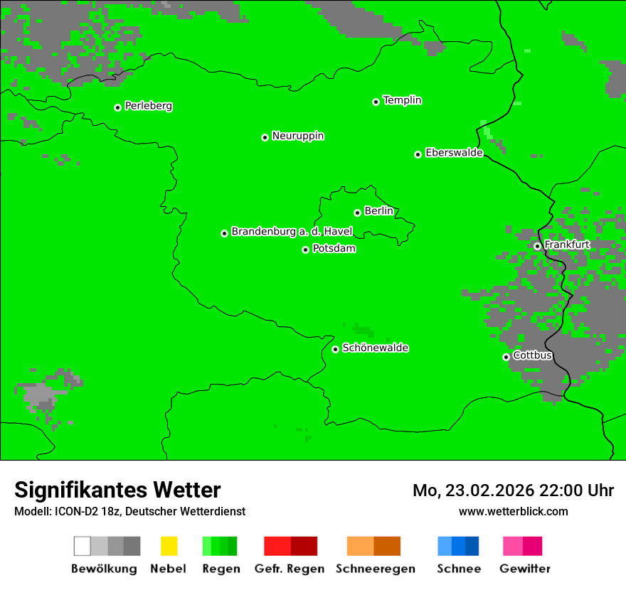 Signifikantes Wetter