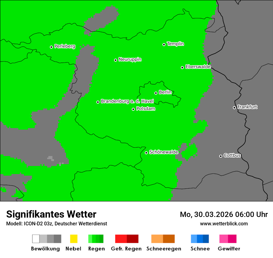 Signifikantes Wetter