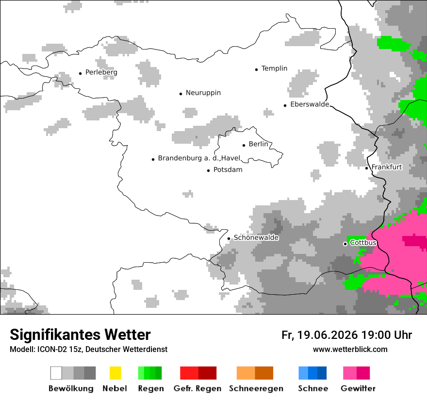 Signifikantes Wetter