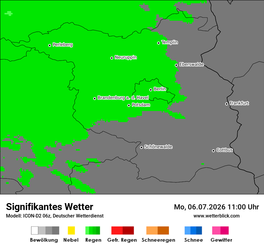 Signifikantes Wetter