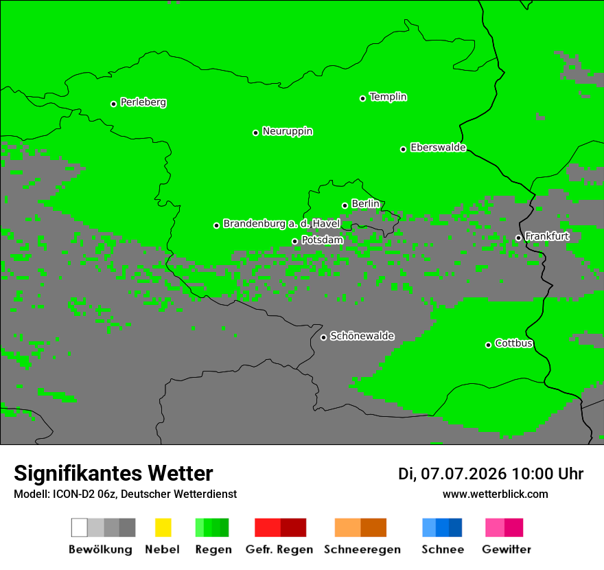 Signifikantes Wetter