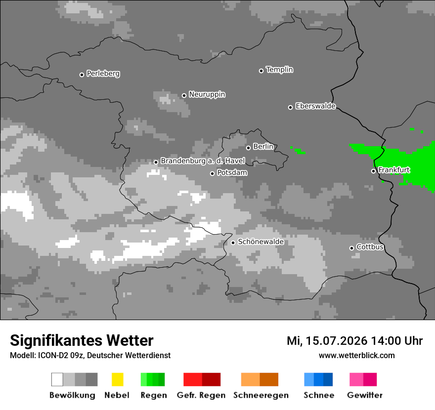 Signifikantes Wetter