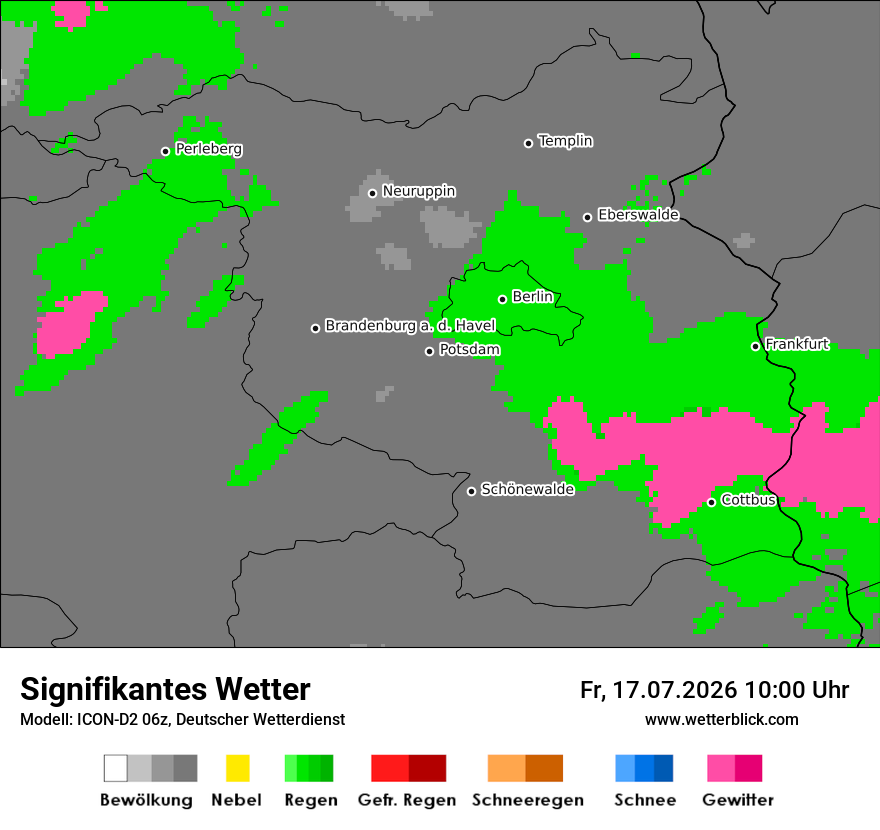 Signifikantes Wetter