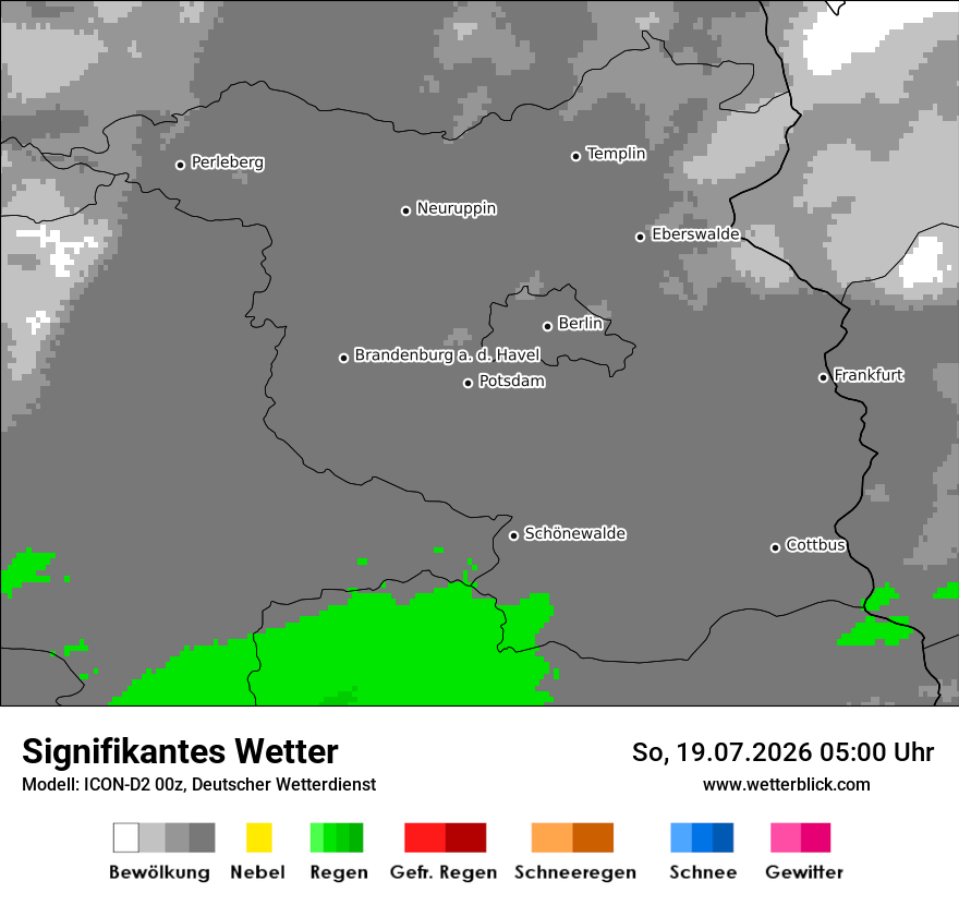Signifikantes Wetter
